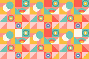 Abstract Geometric Colorful Pattern: A Versatile Design Asset for Creative Professionals
