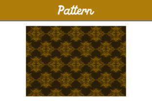 Brown Background Ornament Pattern