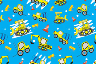 Cute Car Cartoon Seamless Pattern: A Versatile Design Resource for Creative Professionals