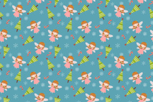 Cute Little Angle Seamless Pattern: A Versatile Design for Creative Projects