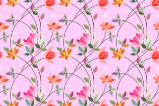 Flowers Vector Design Seamless Pattern