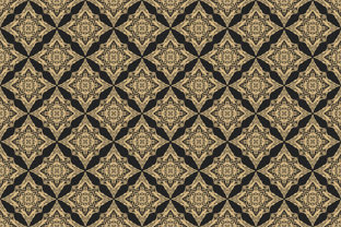 Golden and Black Luxury Pattern
