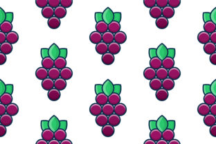 Grape Seamless Pattern: A Versatile Digital Texture for Creative Professionals and Everyday Designers