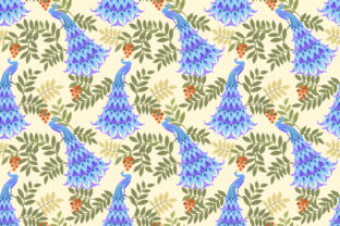 Peacock Vector Design Seamless Pattern