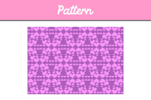 Pink Background Ornament Pattern