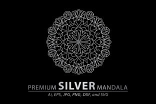Unlocking Creativity with Premium Silver Mandala Vector Art Pattern